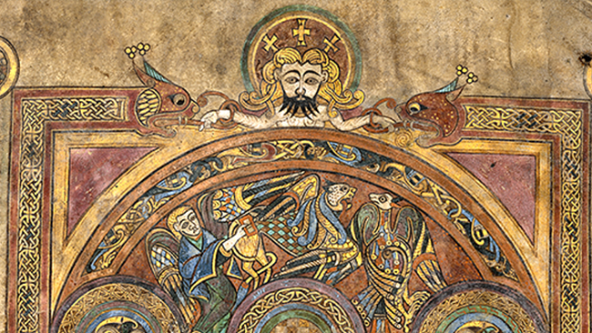 Book of Kells Face Image 4